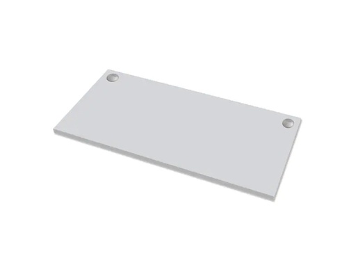 [90149295 1148814] Fellowes Tischplatte Levado 180 x 80 cm, Grau