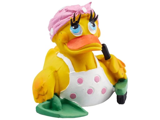 [90149341 1184606] Lanco Badeente Putzfrau, 9 cm