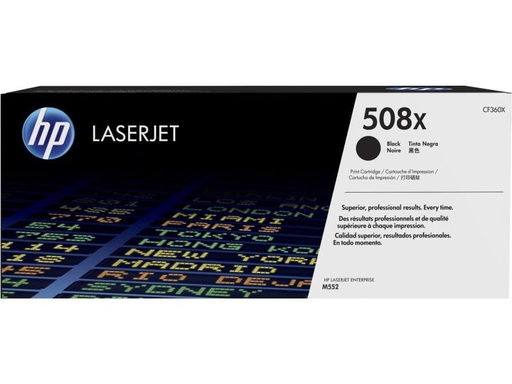 [90149589 349733] HP Toner Nr. 508X (CF360X) Black