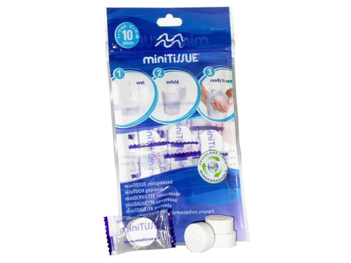 [90149656 1064557] miniTiSSUE Erfrischungstücher 10 Stück