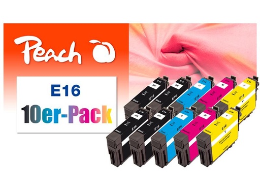 [90001473 1096839] Peach Tinte Epson Nr. 16 4x BK, je 2x C,M,Y