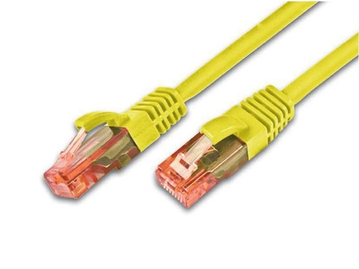 [90149694 229595] Wirewin Patchkabel RJ-45 - RJ-45, Cat 6, UTP, 0.25 m, Gelb