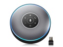 eMeet Speakerphone OfficeCore M2 USB Grau, mit Bluetooth Dongle