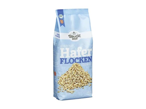 [90149950 929486] Bauck Mühle Müesli Bio Haferflocken Kleinblatt glutenfrei 475 g