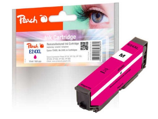 [90000126 1142566] Peach Tinte Epson T2433, No 24XL Magenta