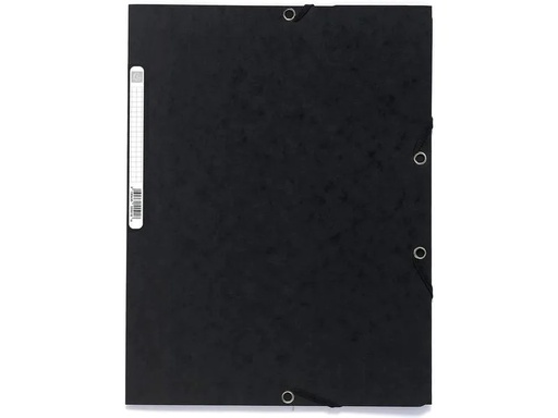 [90150002 1131520] Exacompta Gummibandmappe A4 Schwarz, 250 Blatt