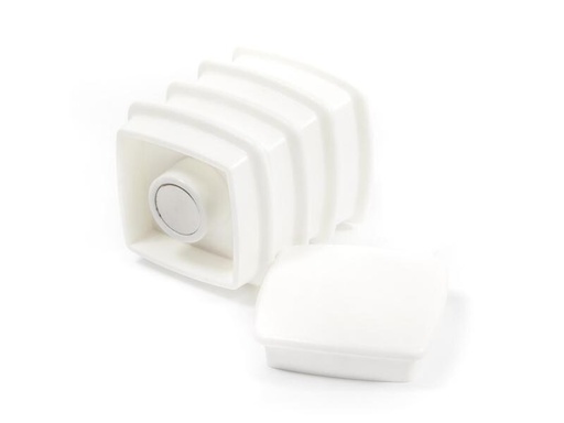 [90150082 279371] supermagnete Haftmagnet Neodym 5 x 9 mm viereckig Weiss