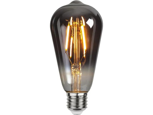 [90150083 1103099] Star Trading Lampe Plain Smoke ST64 1.8 W (15 W) E27 Warmweiss