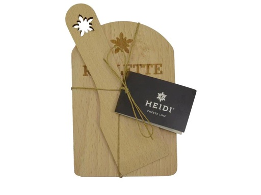 [90150151 502288] Heidi Cheese Line Pfännchenhalter-Set Edelweiss, 1 Paar