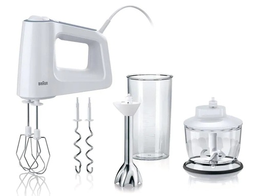[90150231 561037] Braun Handmixer MultiMix 3 HM3137WH Weiss
