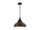 EGLO Leuchten Pendelleuchte GRANTHAM 1 1x E27 Braun