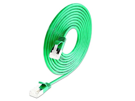 [90150324 823085] SLIM Slimpatchkabel  Cat 6A, U/FTP, 0.1 m, Grün