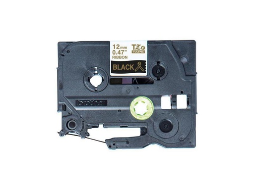 [90150419 988101] Brother Beschriftungsband TZe-R334 Gold auf Schwarz