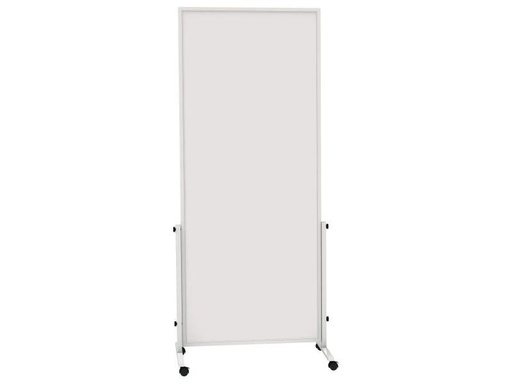 [90150505 958502] Maul Mobiles Whiteboard MAULsolid easy2move 75 cm x 180 cm, Weiss