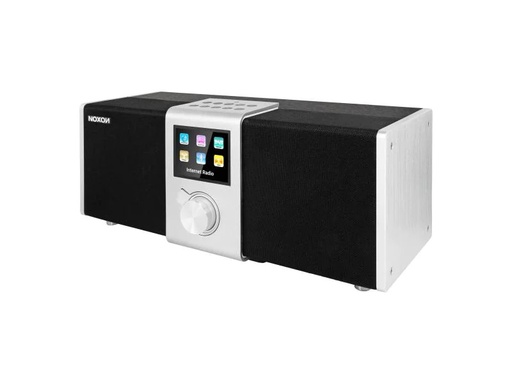 [90015033 618673] Noxon DAB+ Radio Nova 2 Schwarz/Silber