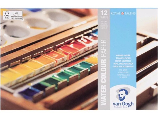 [90150586 995813] Van Gogh Aquarellblock 13.5 x 21 cm 13.5 x 21 cm
