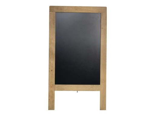 [90015042 734835] Securit Kreidetafel Ständer Natur Finish Hellbraun/Schwarz