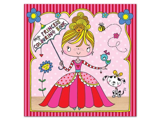 [90150769 1189618] Rachel Ellen Malbuch Prinzessin 20.5 x 20.5 cm