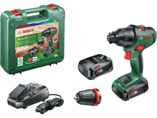 [90150881 1158176] Bosch Akku-Schlagbohrschrauber AdvancedImpact 18 Kit