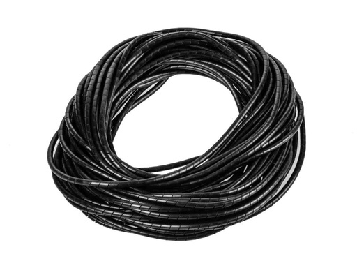 [90150991 925347] Plica Spiroschlauch 25 m x 6 mm Schwarz