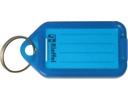 Robert Rieffel Schlüsselanhänger 3.8 x 2.2 mm, 10 Stück, Mehrfarbig