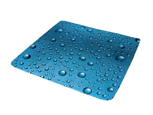 [90151358 648384] Kleine Wolke Duschwanneneinlage Bubble 55 x 55 cm, Blau