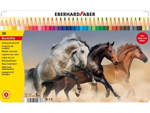 [90151497 1207284] Eberhard Faber Farbstifte Hexagonal Mehrfarbig, 36 Stück