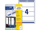 Avery Zweckform Ordneretiketten L4761 192 x 61 mm