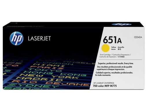 [90151567 232949] HP Toner Nr. 651A (CE342A) Yellow
