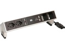 Bachmann Tischsteckdosenleiste DESK 2  2x T13,  2x ABD