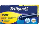 Pelikan Tintenpatrone Grossraum GTP/5 Blau/Schwarz, 5 Stück