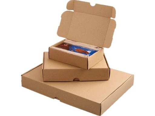 [90151779 568190] Büromaterial Versandkarton 22.5 x 15.5 x 4.5 cm, 25 Stück