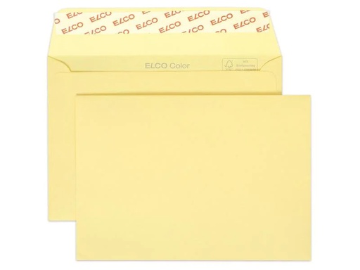 [90151810 1132479] ELCO Couvert Color C6, Keine Fenster, 25 Stück, Chamois