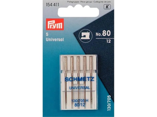 [90151936 1088046] Prym Nähmaschinennadel Nr. 80 Standard, 5 Stück