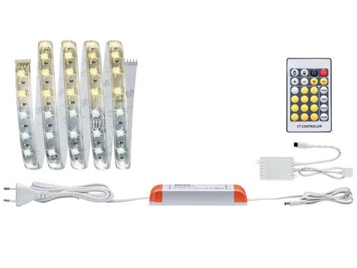 [90151970 968006] Paulmann LED-Stripe MaxLED 500 Tunable White, 1.5 m Basisset