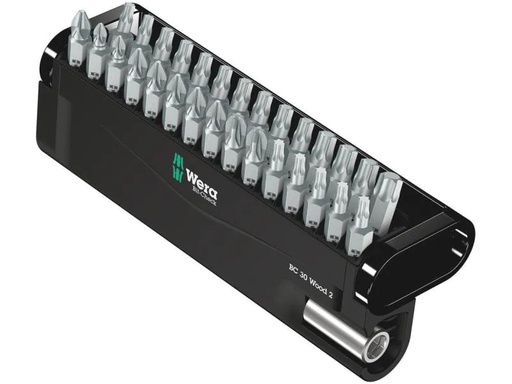 [90152042 770057] Wera Bit-Set Bit-Check 30 Wood 2 30-teilig