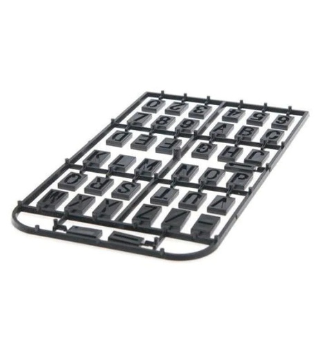 [90152074 301249] Proxxon Zubehörset GE 70 Buchstaben- und Zahlensatz