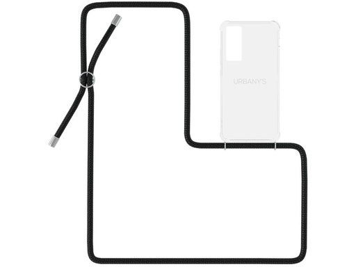 [90152098 1066926] Urbany's Necklace Case Galaxy S20 Night Owl Transparent