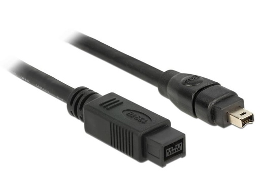 [90152153 143327] Delock FireWire-Kabel 400Mbps 9Pin-4Pin 1 m
