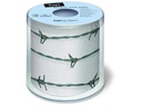 Paper + Design Toilettenpapier Barbed wire  Rollen, 3-lagig, Mehrfarbig