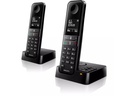 Philips Schnurlostelefon D4752B Duo Schwarz