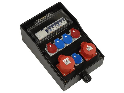 [90015203 1168853] Spälti AG Baustromverteiler CEE32/5 40A mit 2 m Zuleitung