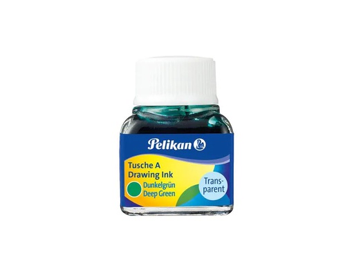 [90152254 1166391] Pelikan Tusche A 523/7, 10 ml, Dunkelgrün