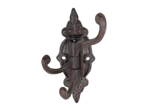 [90152303 1009729] Esschert Design Wandhaken drehbar, Braun