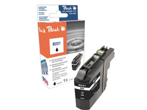 [90152338 664297] Peach Tinte Brother LC-221BK Black