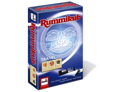 [90152542 483471] Ravensburger Familienspiel Rummikub Travel-Box