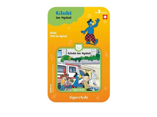[90152555 1184310] Tigermedia tigercard Globi Folge 90: Im Spital