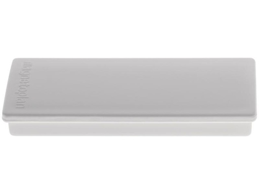 [90152584 1072967] Magnetoplan Haftmagnet Rechteck Grau, 10 Stück