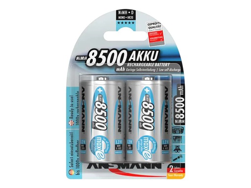 [90152710 1121001] Ansmann Akku 2x D 8500 mAh