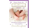 Braun + Company Glückwunschkarte Zwillinge 11.5 x 17 cm